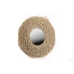 Espelho de parede Romimex Nest Natural Rotim 80 x 20 x 80 cm Redondo