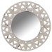 Wall mirror Alexandra House Living White Wood 5 x 54 x 55 cm Circular