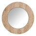 Miroir mural Alexandra House Living Naturel Bois 6 x 54 x 54 cm Rond