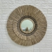 Wall mirror Alexandra House Living Seagrass 6 x 57 x 59 cm Circular