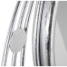 Wall mirror Alexandra House Living Silver Metal 66 x 3 x 78 cm Circular