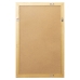 Espelho de parede Alexandra House Living Dourado Madeira Janela 5 x 101 x 65 cm