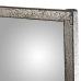 Zidno ogledalo Alexandra House Living Crna Srebrna Metal Prozor 7 x 79 x 80 cm