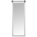 Wall mirror Alexandra House Living White Wood Rectangular 5 x 47 x 155 cm