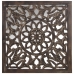 Decoratief altaarstuk Alexandra House Living Bruin Hout 6 x 85 x 86 cm