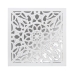 Decorative altarpiece Alexandra House Living White Wood 6 x 59 x 58 cm