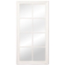 Espejo de pared Alexandra House Living Blanco Madera Rectangular 5 x 78 x 150 cm