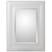 Espejo de pared Alexandra House Living Blanco Madera Rectangular 4 x 54 x 74 cm