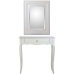 Espelho de parede Alexandra House Living Branco Madeira Retangular 4 x 54 x 74 cm