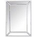 Wall mirror Alexandra House Living White Wood Rectangular 7 x 57 x 84 cm