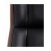 Poltrona Castanho Preto Ferro 100 % Poliuretano 65 x 66 x 108,5 cm