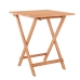 Table d'Appoint Pliable Kate 60 x 60 x 72,5 cm Naturel Bois d'acacia