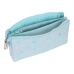 Trousse Fourre-Tout Triple Moos Garden Turquoise 22 x 12 x 3 cm