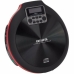 Reproductor CD/MP3 Aiwa PCD-810RD Portátil Negro Rojo