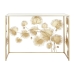 Consola DKD Home Decor Blanco Dorado Metal Espejo 108 x 37 x 80 cm