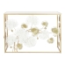 Consola DKD Home Decor Blanco Dorado Metal Espejo 108 x 37 x 80 cm