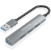 Hub USB Aisens A106-0859 Gris (1 Unité)