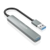 Hub USB Aisens A106-0859 Gris (1 Unité)