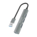 Hub USB Aisens A106-0859 Gris (1 Unité)