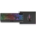 Toetsenbord Mars Gaming MCP124ES Zwart