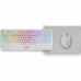 Clavier Mars Gaming MCP124WES Blanc