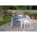 Chaise de jardin Garbar Elba Gris foncé polypropylène 56 x 80 x 53 cm (4 Unités)