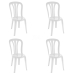 Garden chair Garbar Garrotxa White polypropylene 43 x 89 x 52 cm (4 Units)