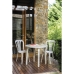 Garden chair Garbar Garrotxa White polypropylene 43 x 89 x 52 cm (4 Units)