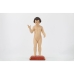 Decorative Figure Romimex Natural Resin Children 18 x 48 x 15 cm