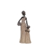 Decorative Figure Romimex Multicolour Resin African Woman Girl 15 x 35 x 10 cm