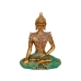 Decoratieve figuren Romimex Gouden Hars Boeddha 16 x 22 x 8 cm