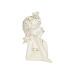 Bust Romimex White Resin Girl 17 x 29 x 16 cm