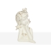 Busto Romimex Branco Resina Menina 17 x 29 x 16 cm