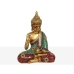 Dekorativ Figur Romimex Gyllen Harpiks Buddha 22 x 29 x 10 cm