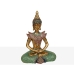 Dekorativ figur Romimex Gylden Harpiks Buddha 21 x 29 x 11 cm