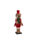 Christmas bauble Romimex Red Bear Nutcracker 12 x 40 x 12 cm