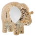 Figură Decorativă Alexandra House Living Alb Ceramică Elefant Auriu* 9 x 19 x 16 cm