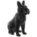 Deko-Figur Alexandra House Living Schwarz aus Keramik Hund 14 x 25 x 34 cm