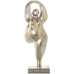 Dekorativ Figur Alexandra House Living Plast Ballerina 21 x 22 x 52 cm