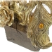 Figura Decorativa Alexandra House Living Dourado Plástico Folhas 15 x 18 x 42 cm