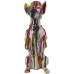 Decoratieve figuren Alexandra House Living Multicolour Plastic Hond Verf 16 x 13 x 30 cm