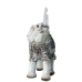 Figurine Décorative Alexandra House Living Blanc Plastique Eléphant 10 x 22 x 21 cm