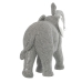 Dekorativ figur Alexandra House Living Sølvfarvet Plastik Elefant 13 x 29 x 24 cm