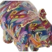 Prydnadsfigur Alexandra House Living Multicolour Plast Elefant 14 x 30 x 28 cm