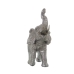 Deko-Figur Alexandra House Living Silberfarben Kunststoff Elefant 15 x 32 x 30 cm