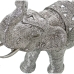 Deko-Figur Alexandra House Living Silberfarben Kunststoff Elefant 15 x 32 x 30 cm