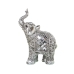 Statua Decorativa Alexandra House Living Argentato Plastica Elefante 11 x 18 x 24 cm Specchi