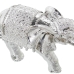 Decoratieve figuren Alexandra House Living Zilverkleurig Plastic Olifant 11 x 20 x 21 cm