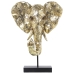 Buste Alexandra House Living Gouden Plastic Olifant 16 x 31 x 39 cm