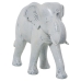 Dekorativ Figur Alexandra House Living Hvit Plast Elefant 14 x 21 x 29 cm